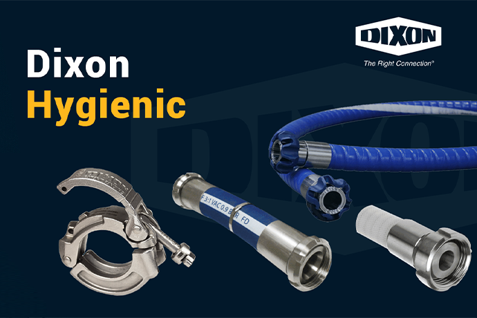 Dixon Hygienic衛生級系列助力生產高效率、高精度、高衛生標準